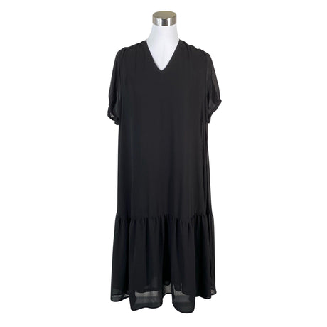Unisex Selected - Schiffon dress, size 38 - Black ()