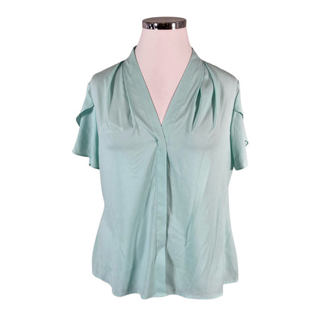 Unisex Calvin Klein - Short-sleeved blouse, size 42 - Green ()