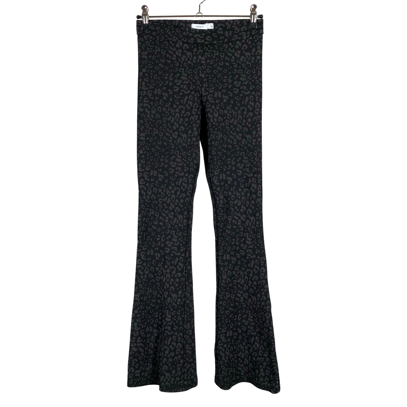 Unisex Name It - Tricot pants, size 140 - 146 - Black (1)