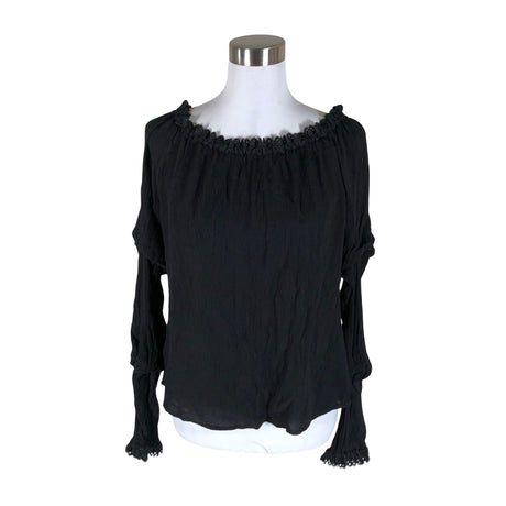 Unisex Cream - Blouse, size 38 - Black ()