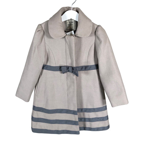 Unisex Next - Wool coat, size 98 - 104 - Brown ()