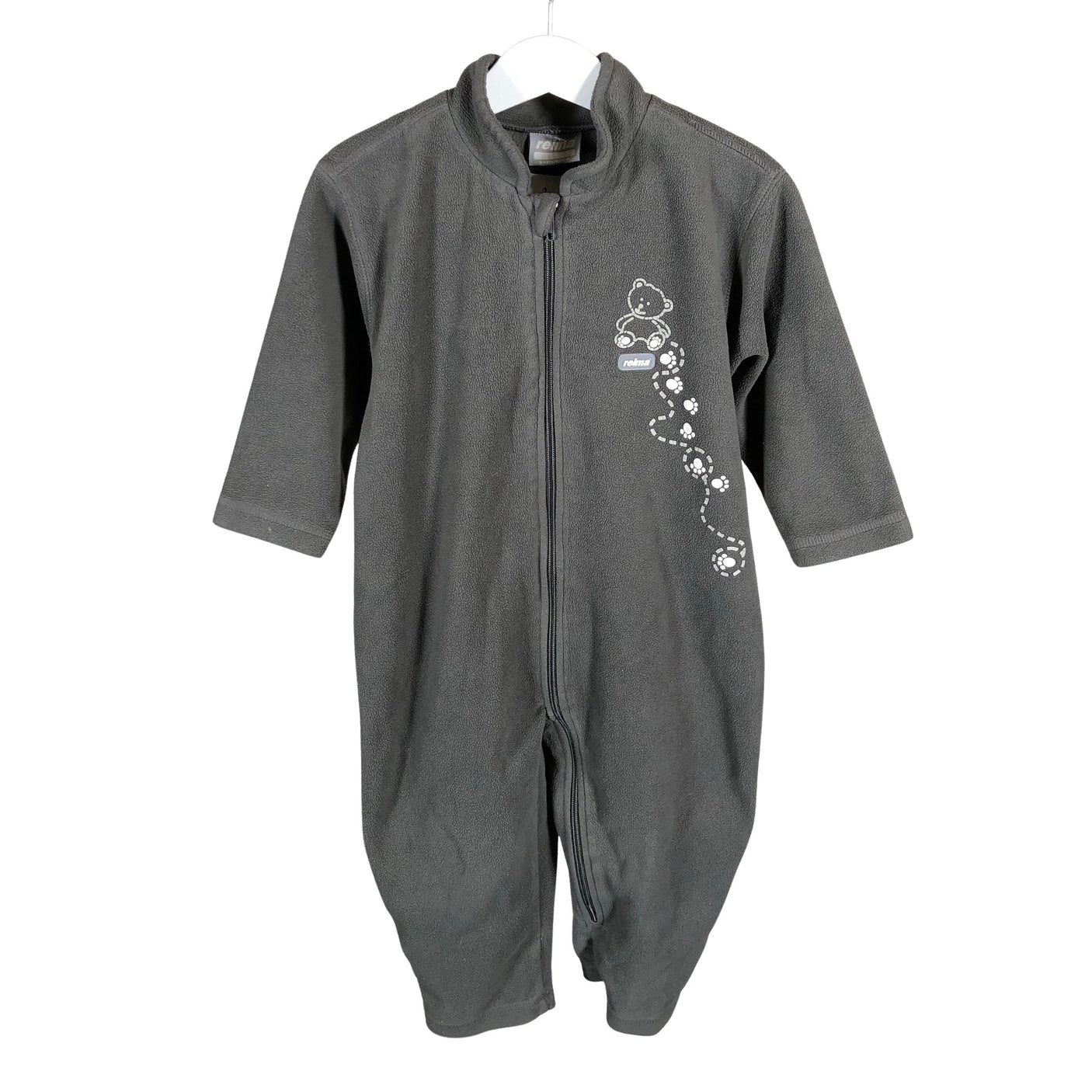 Unisex Reima - Fleece overall, size 80 - 86 - Gray (1)