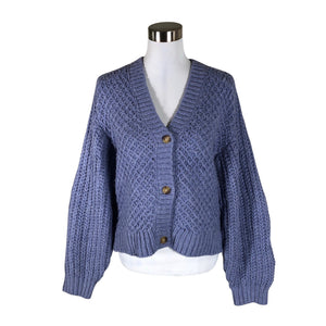 Unisex MSCH Copenhagen - Cardigan, size 36 - Violet (1)