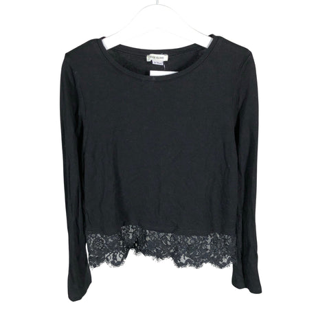 Unisex River Island - Tricot shirt, size 134 - 140 - Black ()