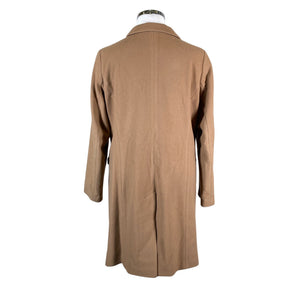 Unisex New House - Wool coat, size 44 - Brown (2)