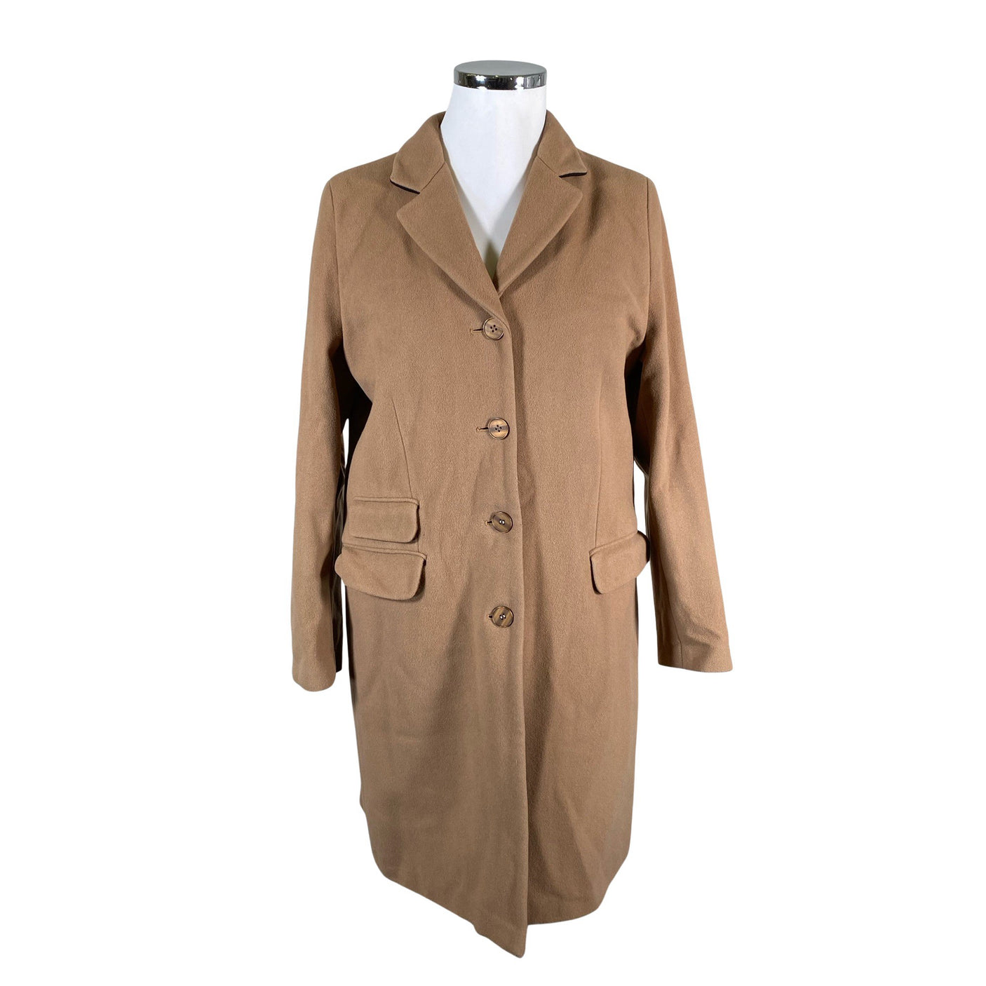 Unisex New House - Wool coat, size 44 - Brown (1)