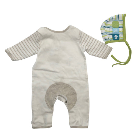Unisex Miniclub - Overalls, size 50 - 56 - White (2)