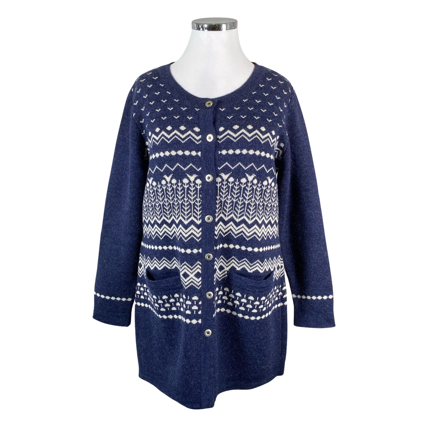 Unisex Alpa - Cardigan, size 42 - Blue (1)
