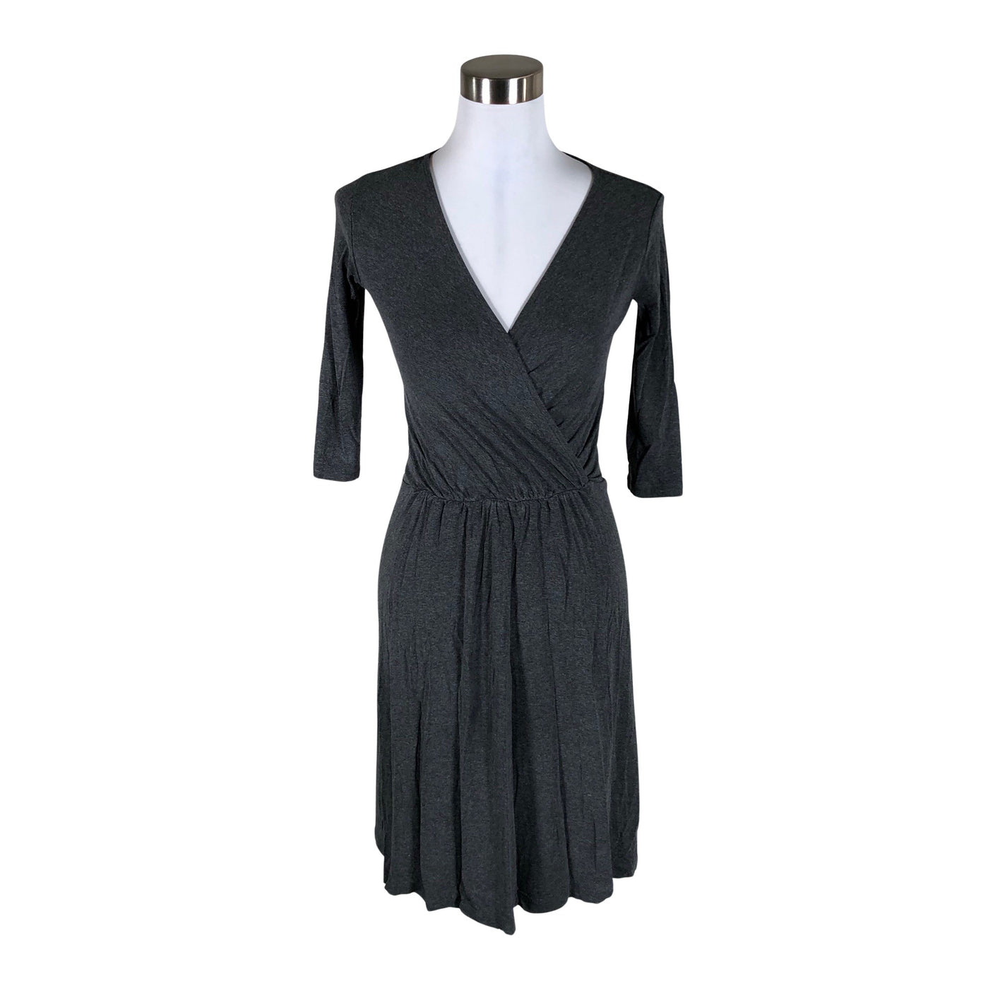 Unisex Baukjen - Tricot dress, size 34 - Gray (1)