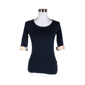 Unisex Burberry Brit - Tricot shirt, size 34 - Blue (1)