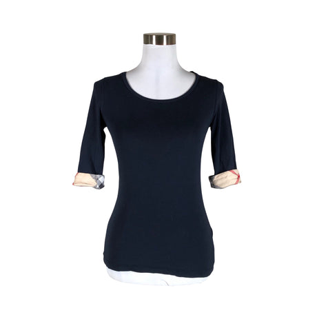 Unisex Burberry Brit - Tricot shirt, size 34 - Blue ()