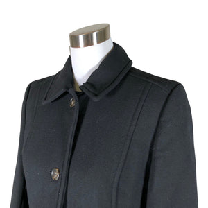 Unisex J.Crew - Wool coat, size 38 - Black (3)