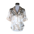 Unisex River Island - Short-sleeved blouse, size 36 - Beige ()
