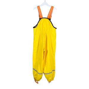 Unisex Polarn O. Pyret - Rain trousers, size 122 - 128 - Yellow (2)