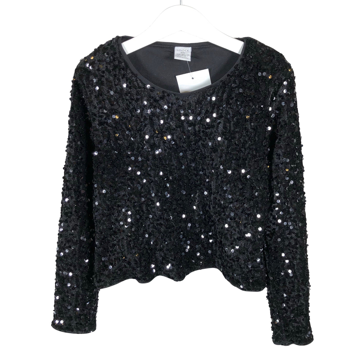 Unisex Lindex - Party shirt, size 134 - 140 - Black (1)