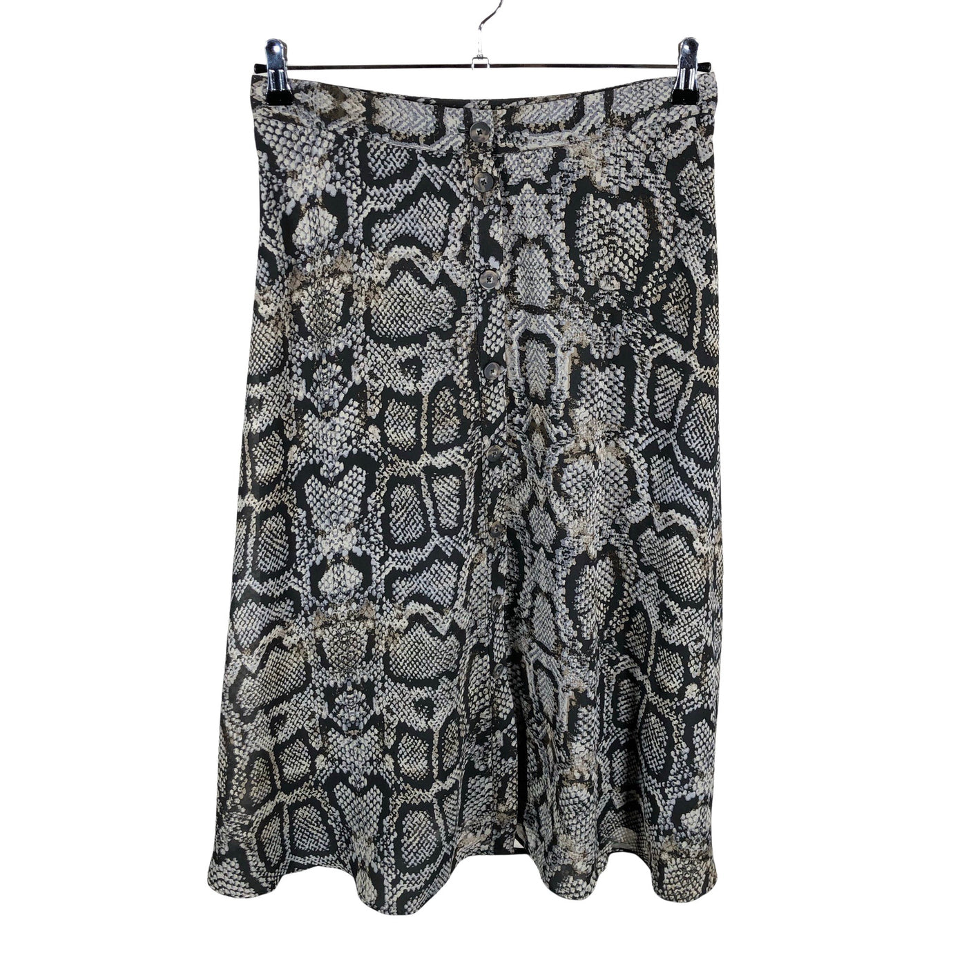 Unisex Massimo Dutti - Fabric skirt, size 42 - Brown (1)