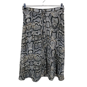 Unisex Massimo Dutti - Fabric skirt, size 42 - Brown (1)