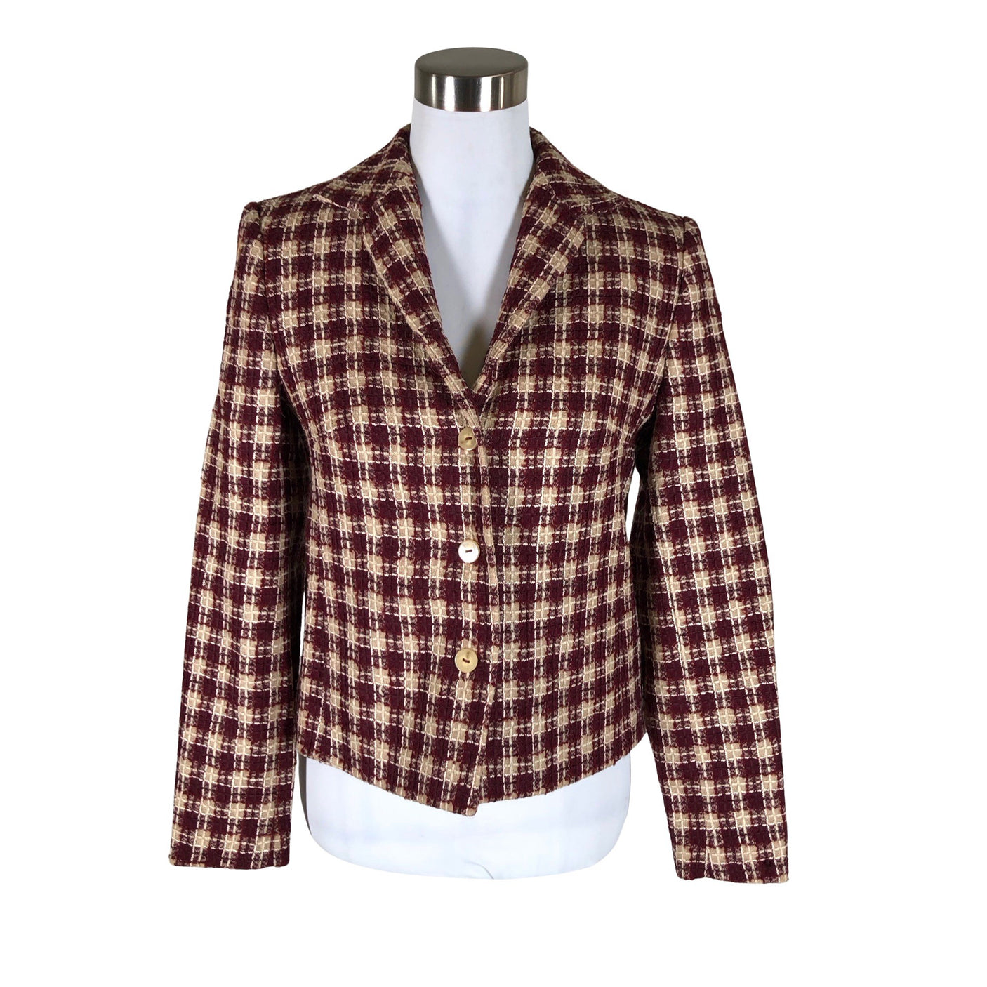 Unisex Gerry Weber - Jacket, size 34 - Wine red (1)