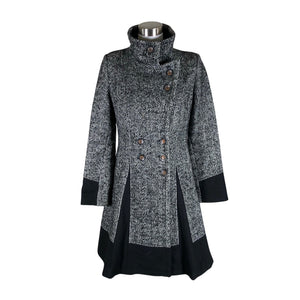 Unisex Jan Kuperus - Wool coat, size 38 - Black (1)