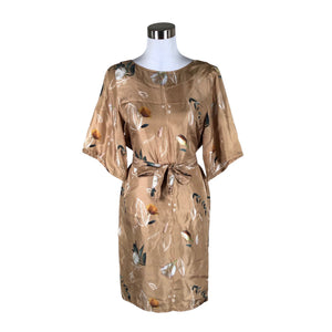 Unisex Uhana Design - Schiffon dress, size 32 - Brown (1)