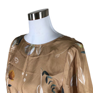 Unisex Uhana Design - Schiffon dress, size 32 - Brown (3)