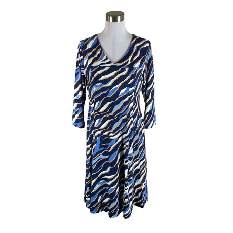 Unisex Ze-Ze - Tricot dress, size 40 - Blue ()