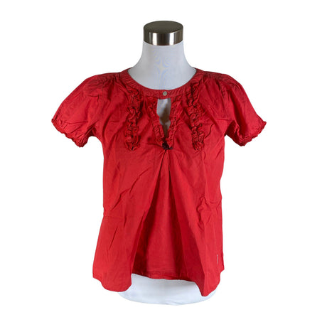 Unisex Odd Molly - Short-sleeved blouse, size 38 - Red ()