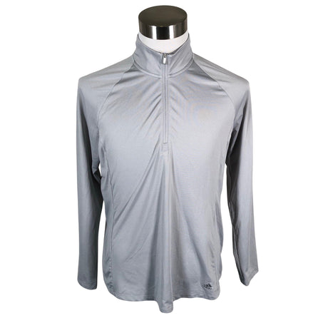Unisex Adidas - Sports shirt, long sleeve, size XL - Gray ()