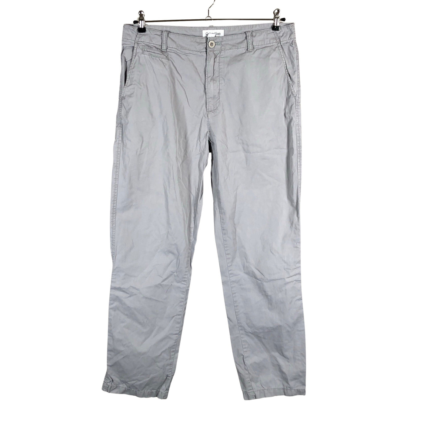 Unisex Calvin Klein - Chinos, size W34 - Gray (1)
