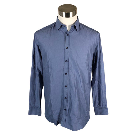 Unisex Sand - Collared shirt, size L - Blue ()