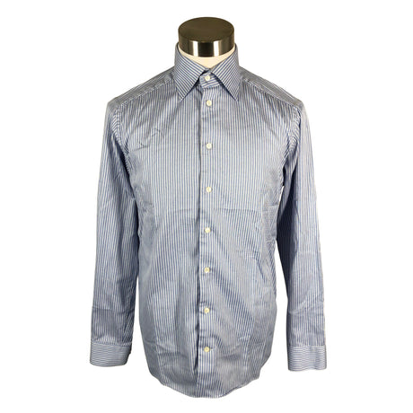 Unisex Eton - Collared shirt, size L - Light blue ()