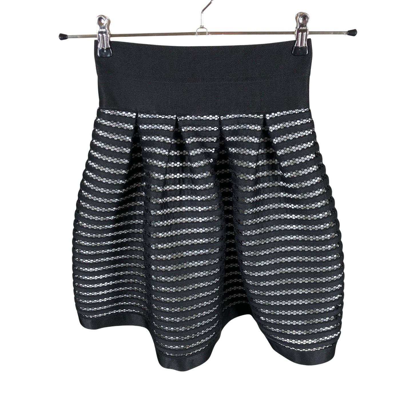 Unisex Quiz - Fabric skirt, size 34 - Black (1)