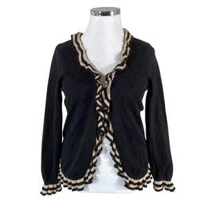 Unisex BHs - Knit bolero jacket, size 44 - Black (1)