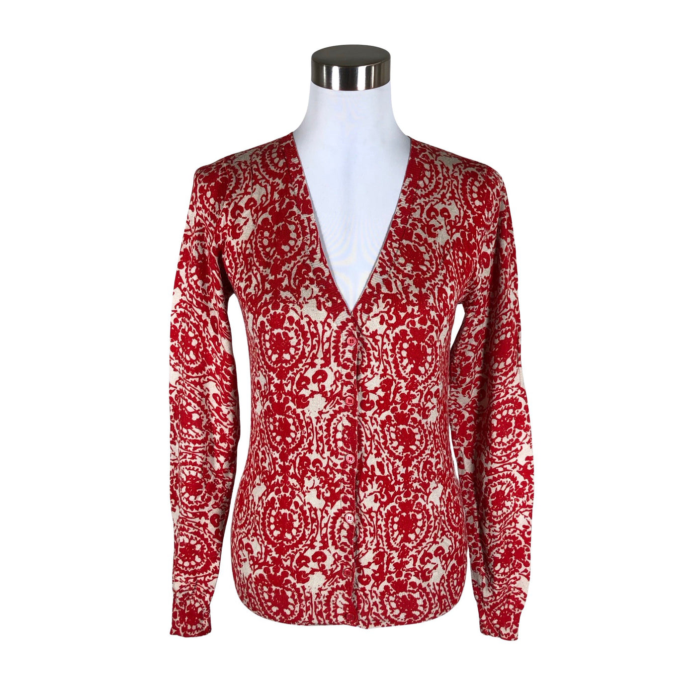 Unisex Your Face - Cardigan, size 34 - Red (1)