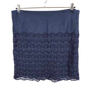 Unisex Flash Woman - Fabric skirt, size 42 - Blue (1)