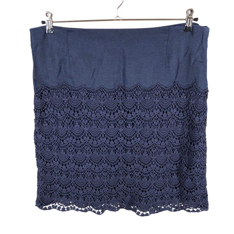 Unisex Flash Woman - Fabric skirt, size 42 - Blue ()