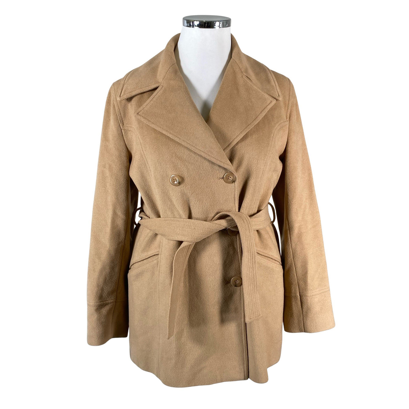 Unisex Etcetera - Wool coat, size 42 - Brown (1)
