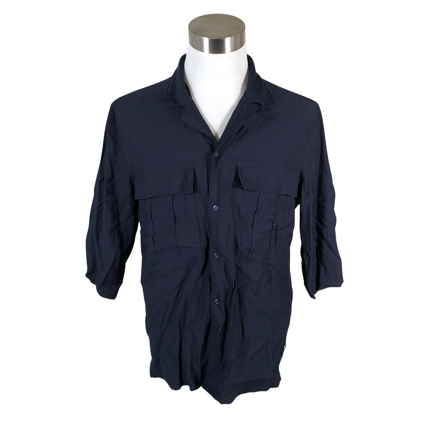 Unisex Scotch&Soda - Collared shirt, size XL - Blue (1)