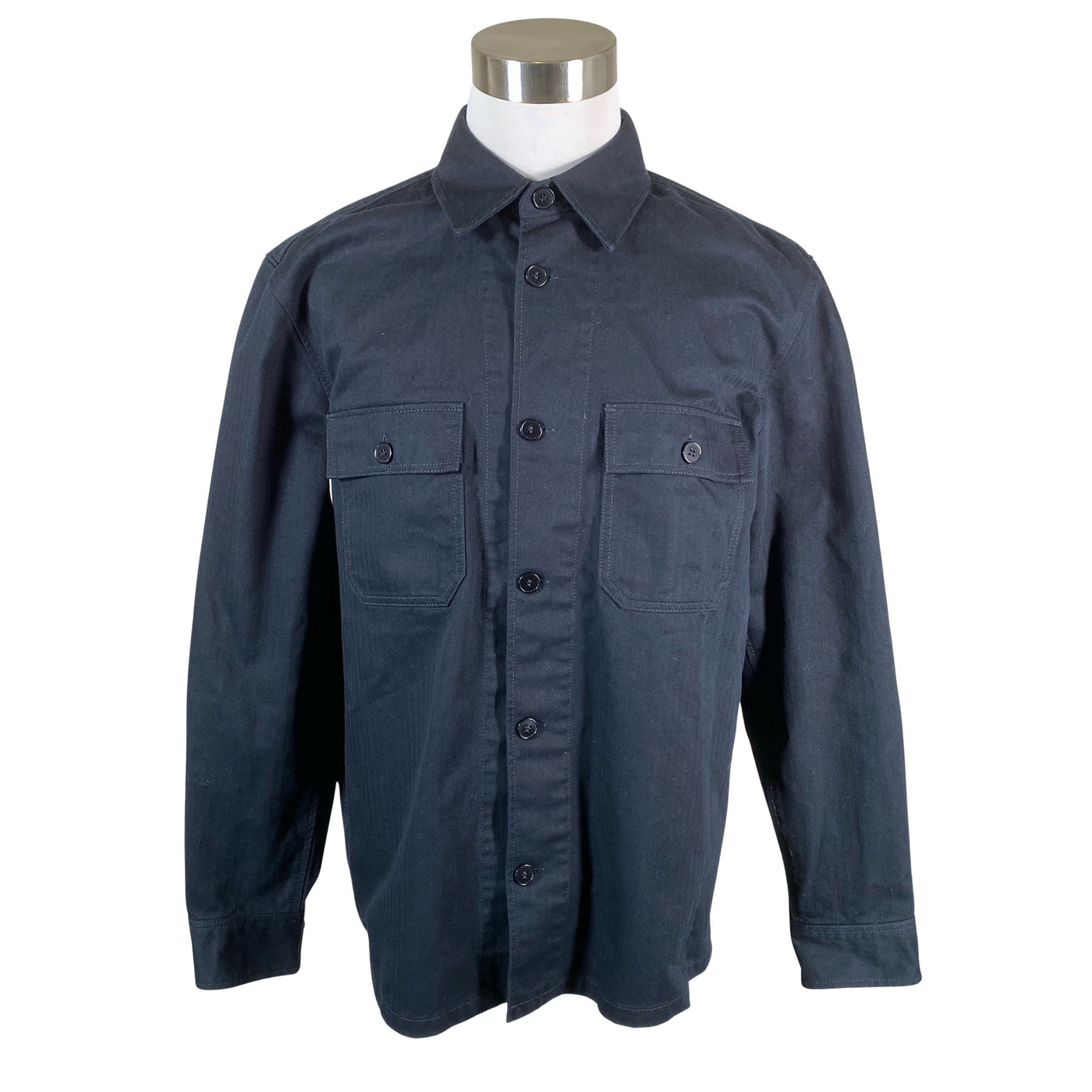 Unisex Arket - Collared shirt, size XL - Blue (1)