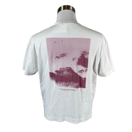 Unisex Calvin Klein - T-shirt, size L - White (2)