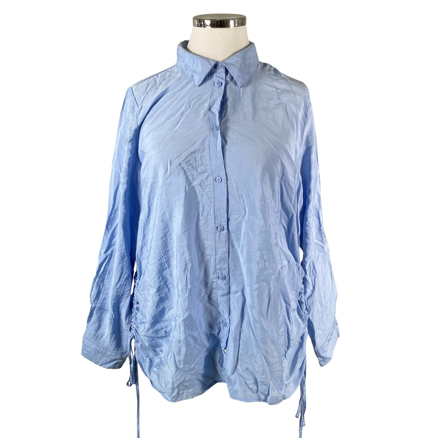 Unisex Zizzi - Blouse, size 50 - Light blue (1)