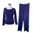 Unisex Apricot - Sweater, size 36 - Blue ()