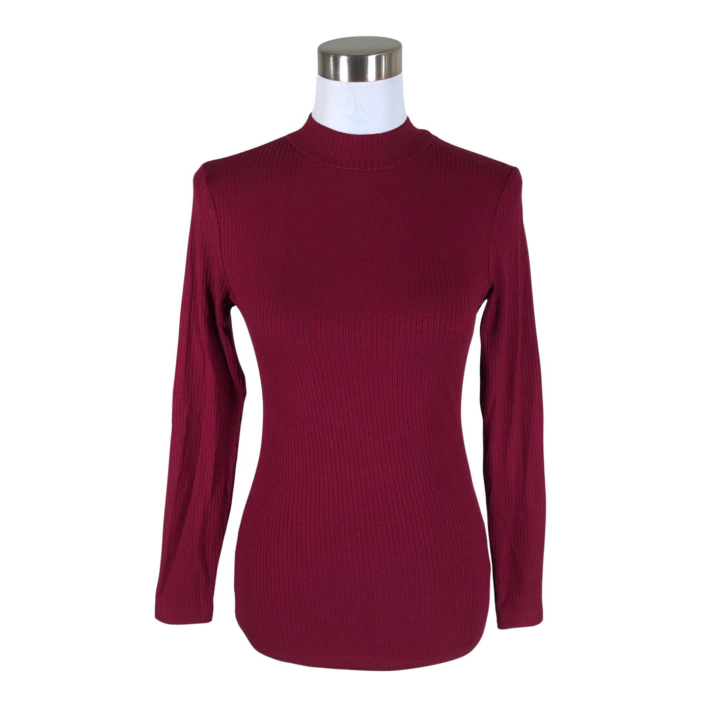 Unisex NOSH - Tricot shirt, size 36 - Wine red (1)