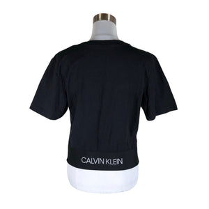 Unisex Calvin Klein - T-shirt, size 38 - Black (2)