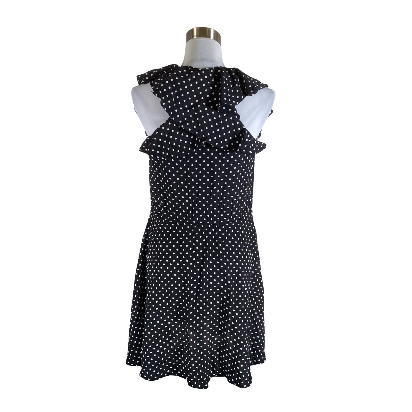 Unisex Tara Jarmon - Schiffon dress, size 36 - Black (2)