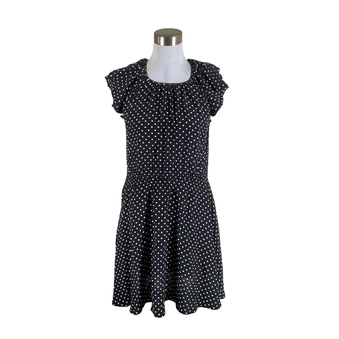 Unisex Tara Jarmon - Schiffon dress, size 36 - Black (1)