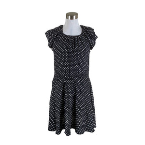 Unisex Tara Jarmon - Schiffon dress, size 36 - Black (1)