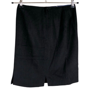 Unisex Handmade - Pencil skirt, size 34 - Black (2)