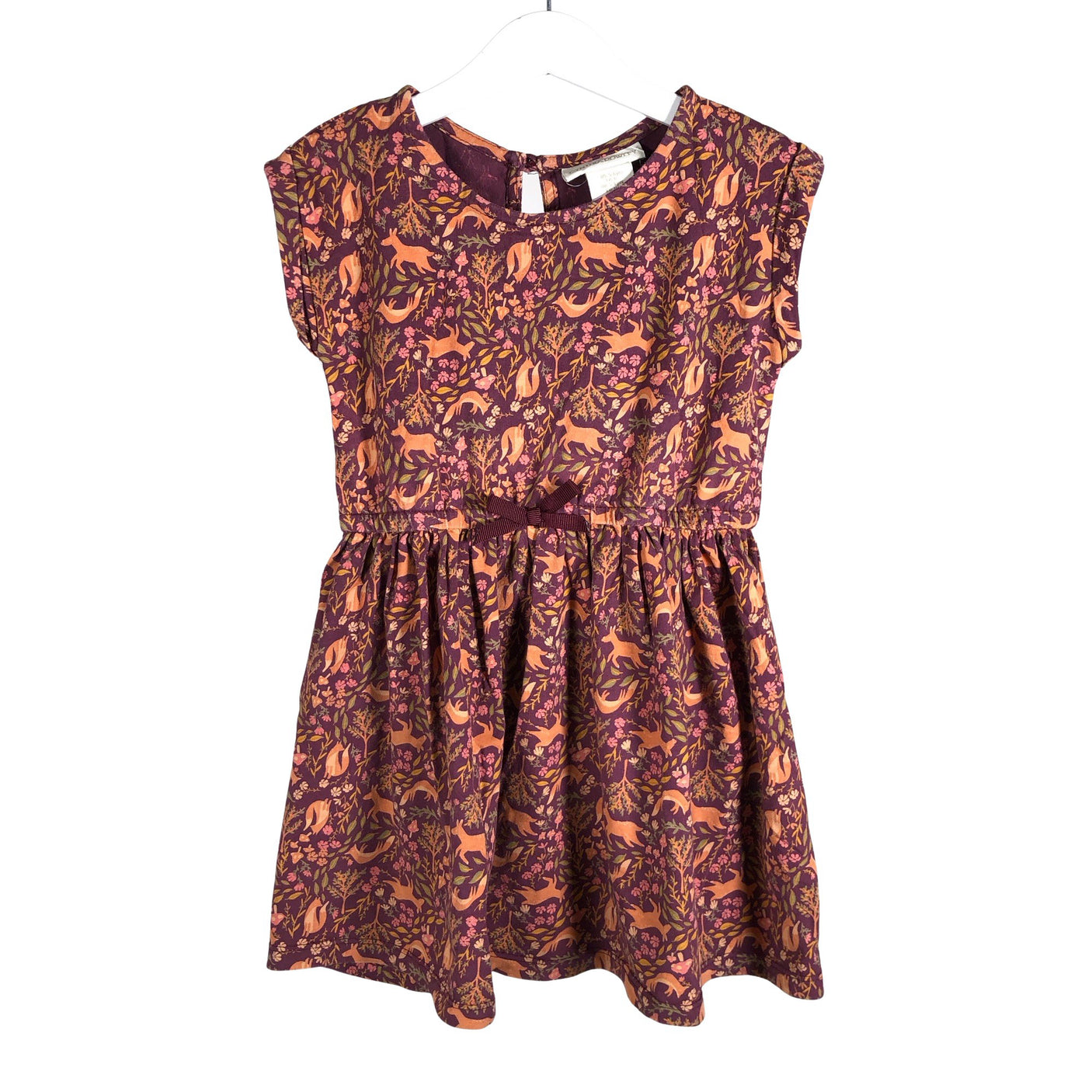 Unisex Cynthia Rowley - Tricot dress, size 110 - 116 - Wine red (1)