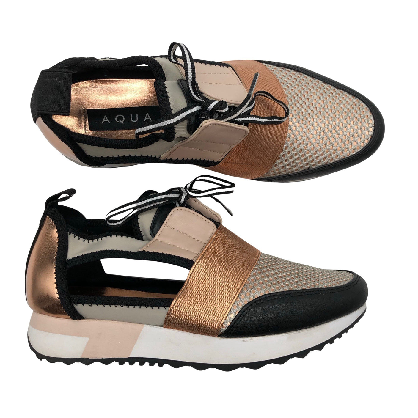 Unisex Aqua - Casual sneakers, size 37 - Beige (1)